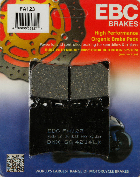 EBC Standard Brake Pads | FA123