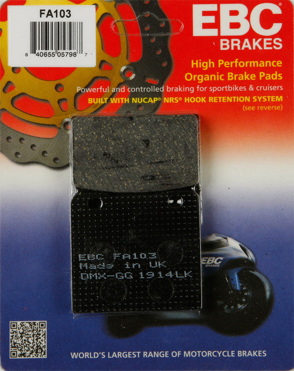 EBC Standard Brake Pads | FA103