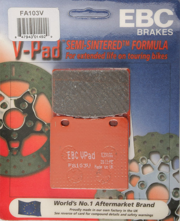 EBC Semi-Sintered Brake Pads | FA103V