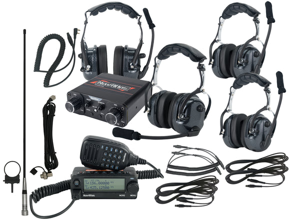 Over Head Headset Communication Package