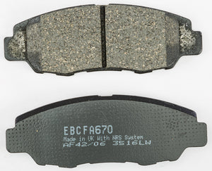 EBC Standard Brake Pads | FA670