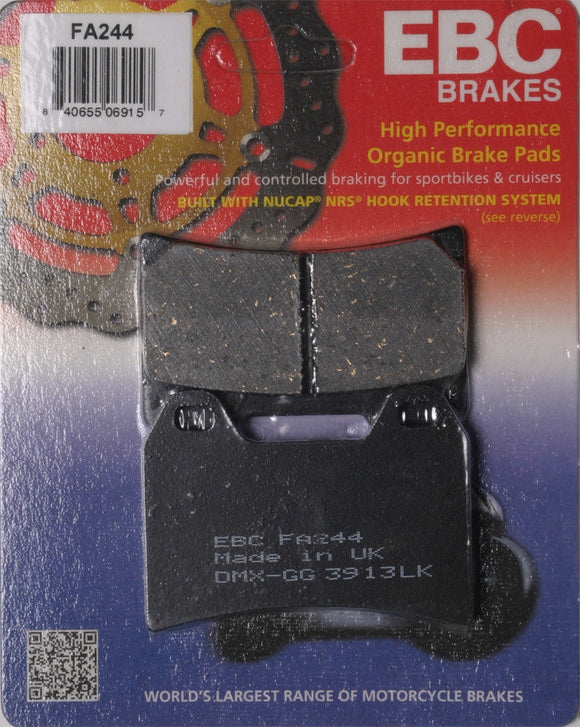 EBC Standard Brake Pads | FA244