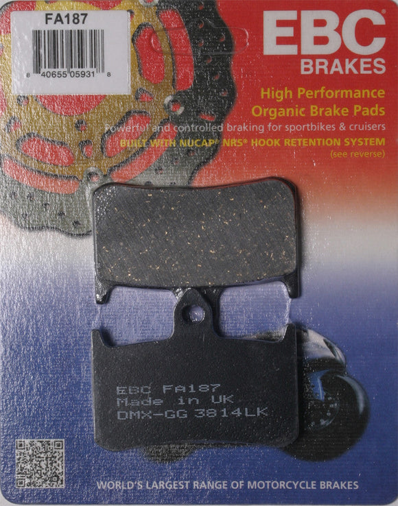 EBC Standard Brake Pads | FA187