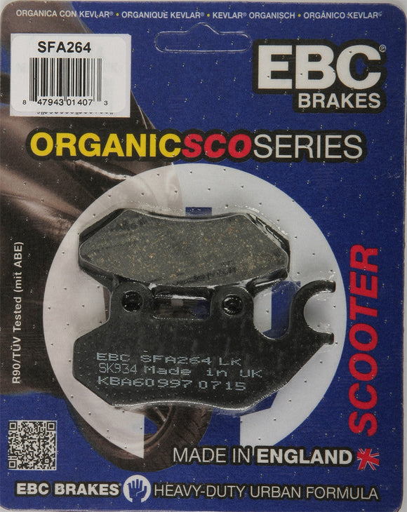 EBC Organic Brake Pads | SFA264