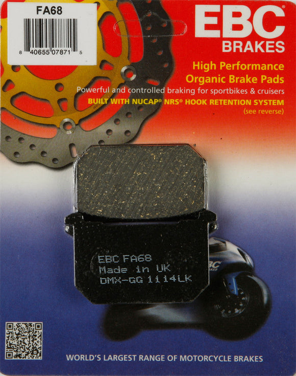 EBC Standard Brake Pads | FA68