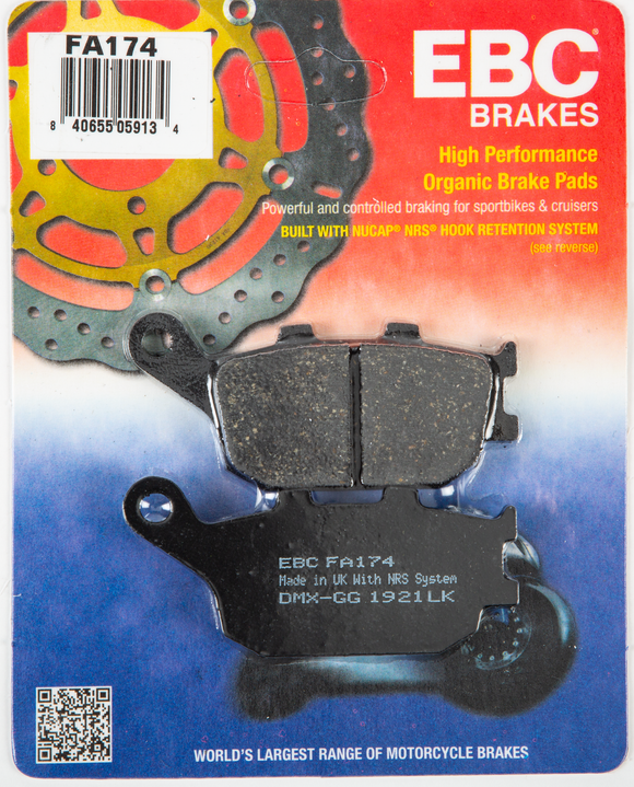 EBC Standard Brake Pads | FA174