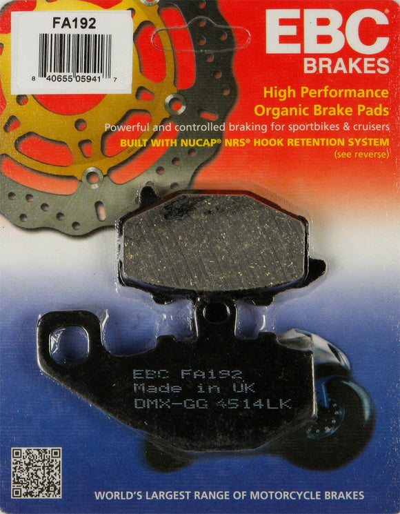 EBC Standard Brake Pads | FA192