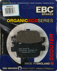 EBC Organic Brake Pads | SFA415