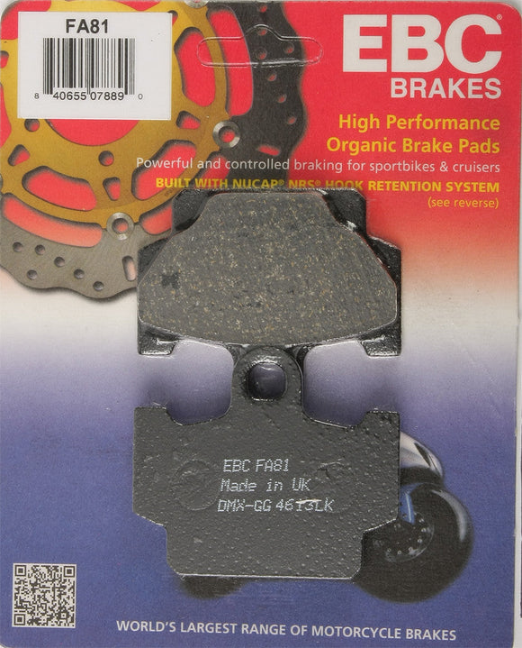 EBC Standard Brake Pads | FA81