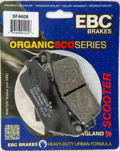 EBC Organic Brake Pads | SFA608