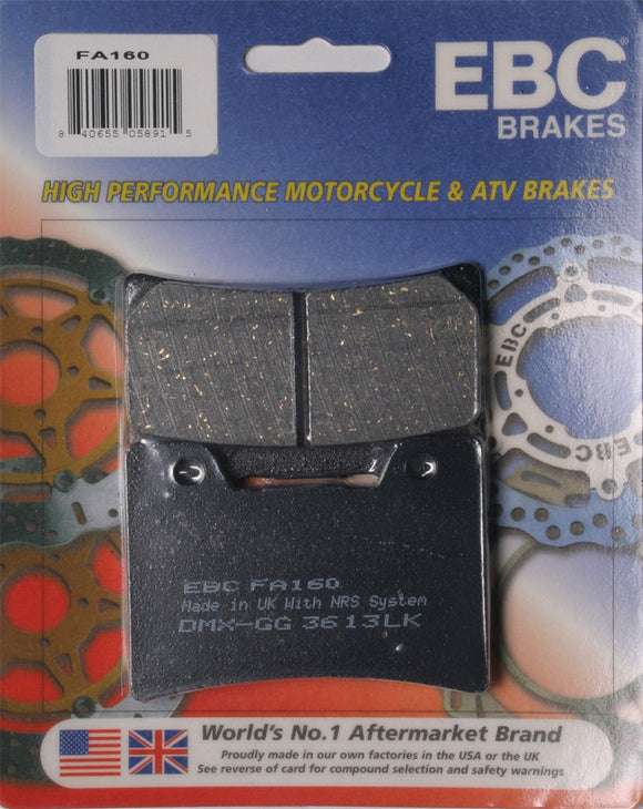 EBC Standard Brake Pads | FA160