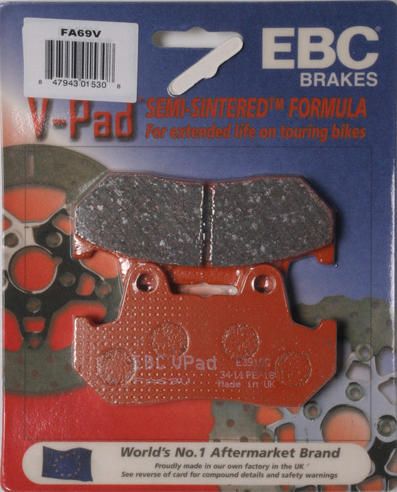 EBC Semi-Sintered Brake Pads | FA69V