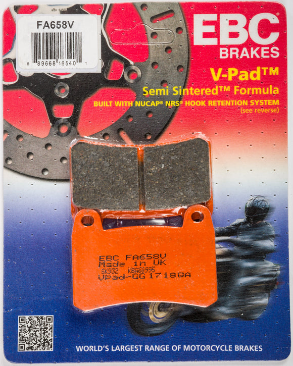 EBC Semi-Sintered Brake Pads | FA658V