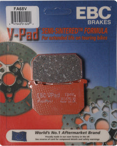 EBC Semi-Sintered Brake Pads | FA68V
