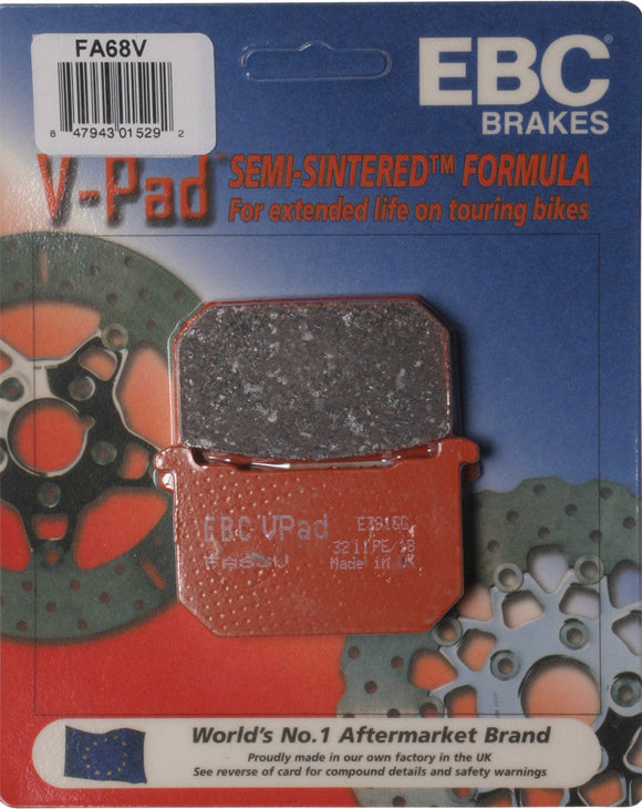 EBC Semi-Sintered Brake Pads | FA68V