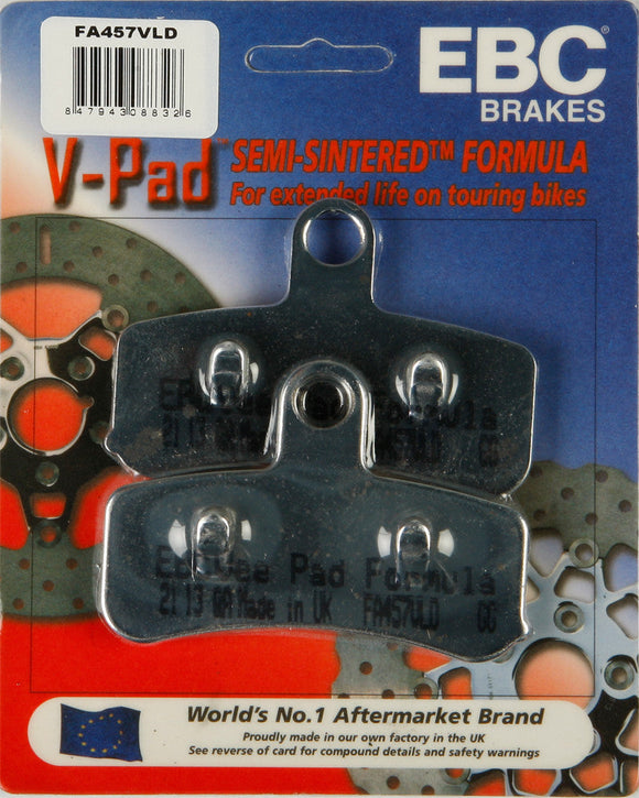 EBC Semi-Sintered Brake Pads | FA457VLD