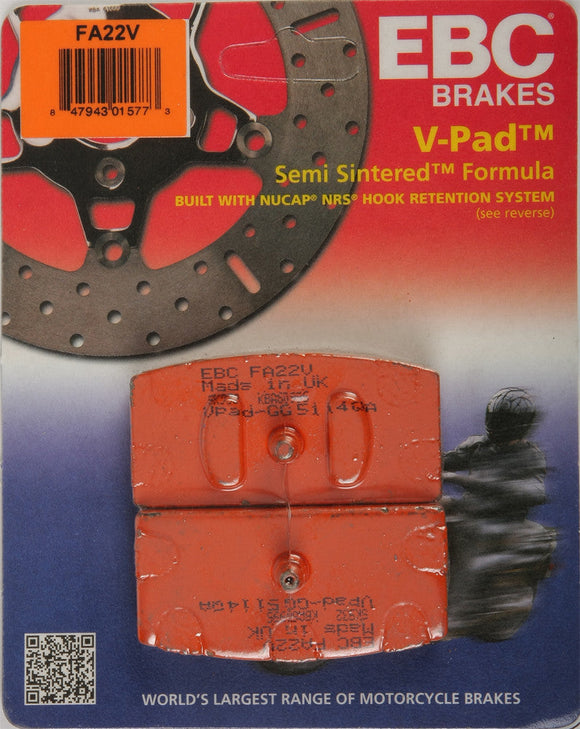 EBC Semi-Sintered Brake Pads | FA22V