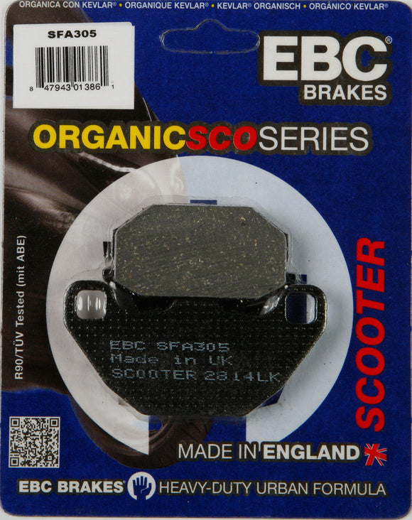 EBC Organic Brake Pads | SFA305