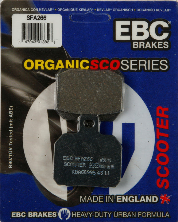 EBC Organic Brake Pads | SFA266