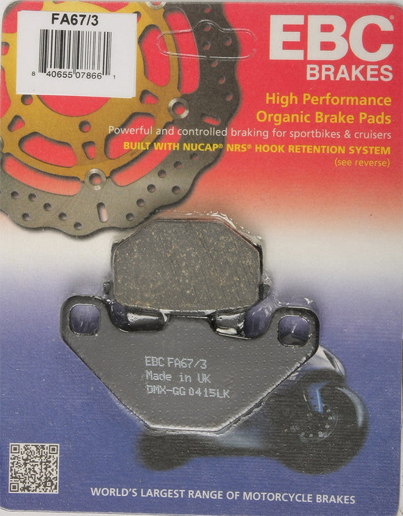 EBC Standard Brake Pads | FA67/3
