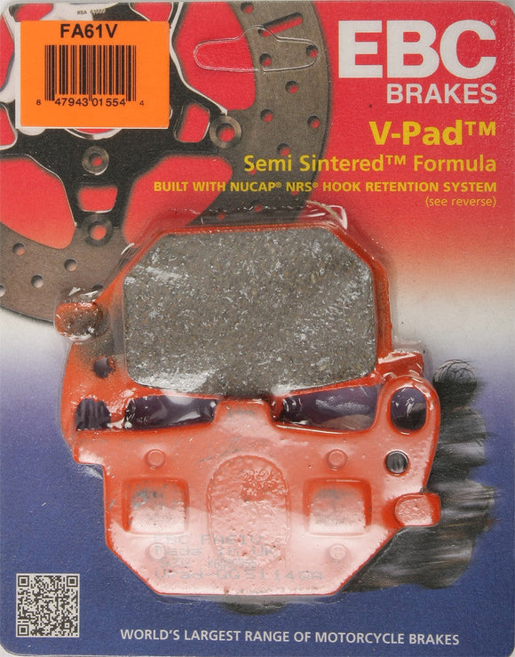 EBC Semi-Sintered Brake Pads | FA61V
