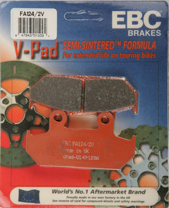 EBC Semi-Sintered Brake Pads | FA124/2V