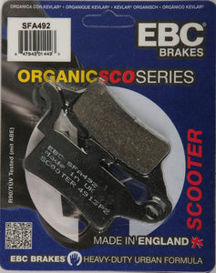 EBC Organic Brake Pads | SFA492