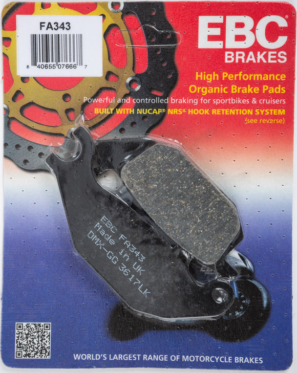 EBC Organic Brake Pads | FA343