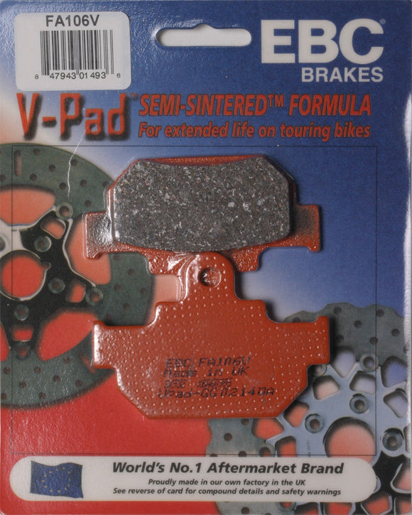 EBC Semi-Sintered Brake Pads | FA106V