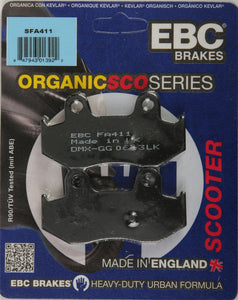 EBC Organic Brake Pads | SFA411