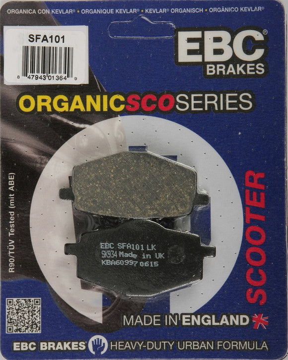 EBC Organic Brake Pads | SFA101