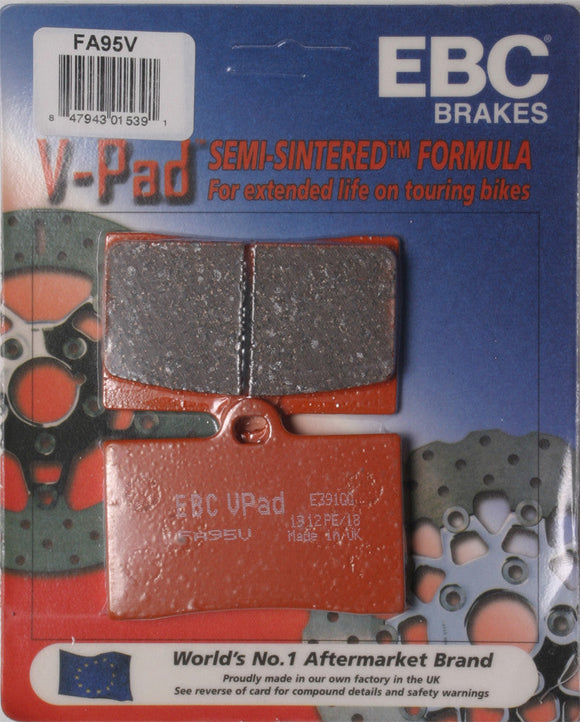 EBC Semi-Sintered Brake Pads | FA95V