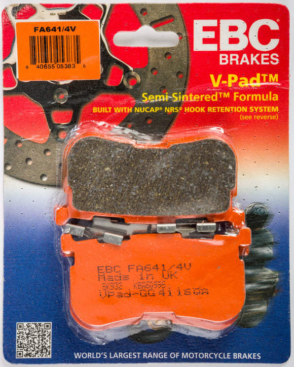 EBC Semi-Sintered Brake Pads | FA641/4V