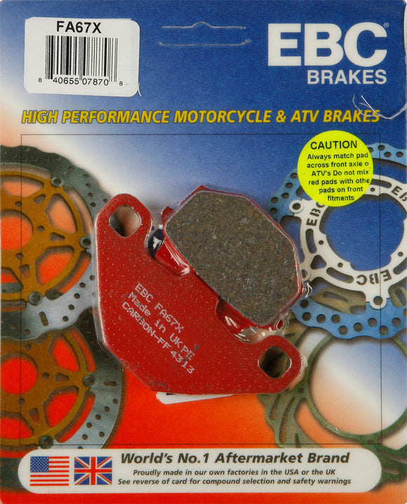 EBC Standard Brake Pads | FA67X