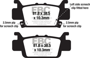 EBC Standard Brake Pads | FA703SV