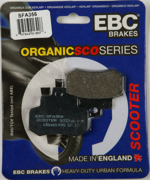 EBC Organic Brake Pads | SFA356