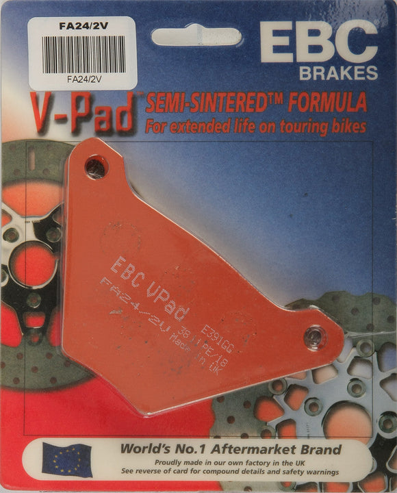 EBC Semi-Sintered Brake Pads | FA24/2V