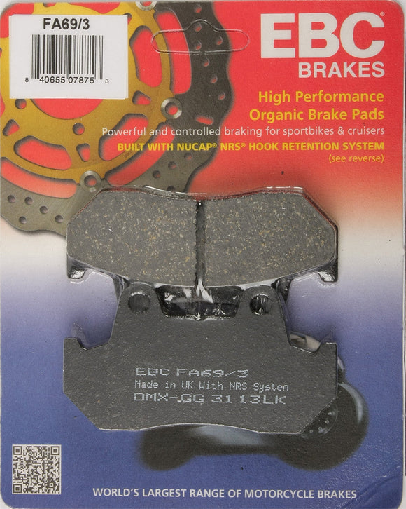 EBC Standard Brake Pads | FA69/3