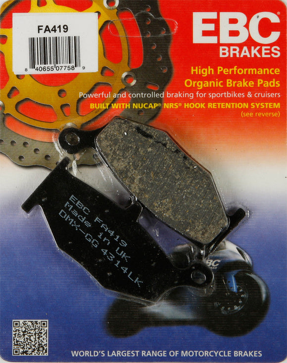 EBC Standard Brake Pads | FA419
