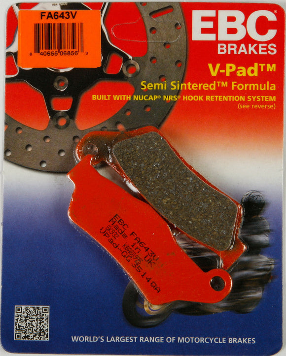 EBC Semi-Sintered Brake Pads | FA643V