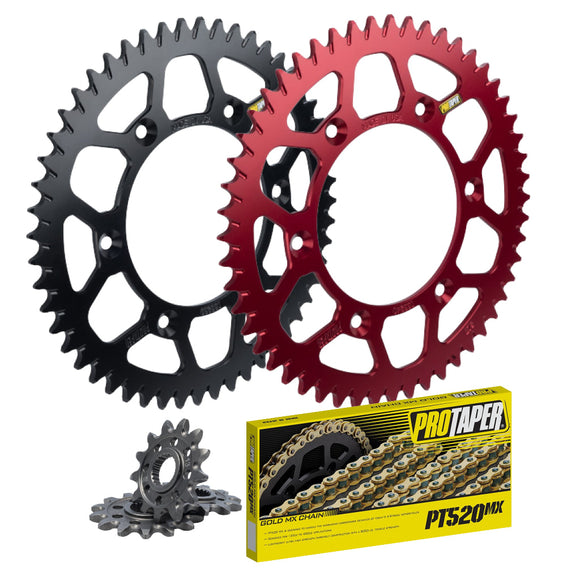 ProTaper Gold Series Chain & Sprocket Kit Honda CRF250/450R/RX/RWE