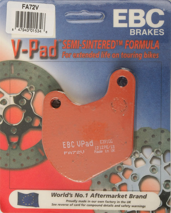 EBC Semi-Sintered Brake Pads | FA72V