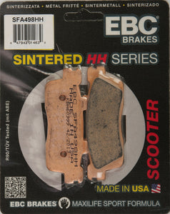 EBC Sintered HH Brake Pads | SFA498HH