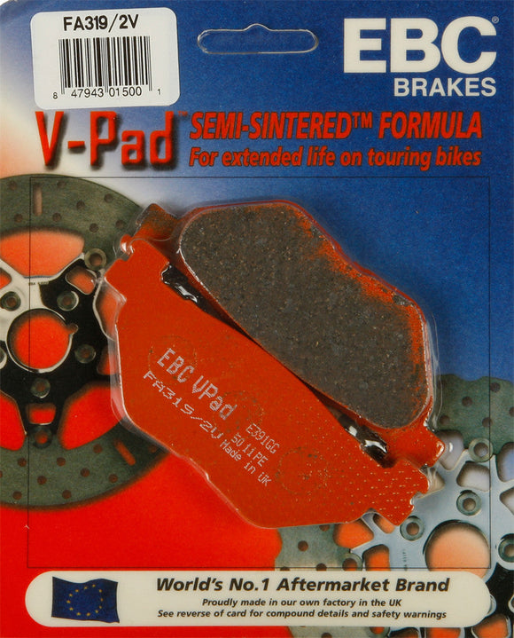 EBC Semi-Sintered Brake Pads | FA319/2V