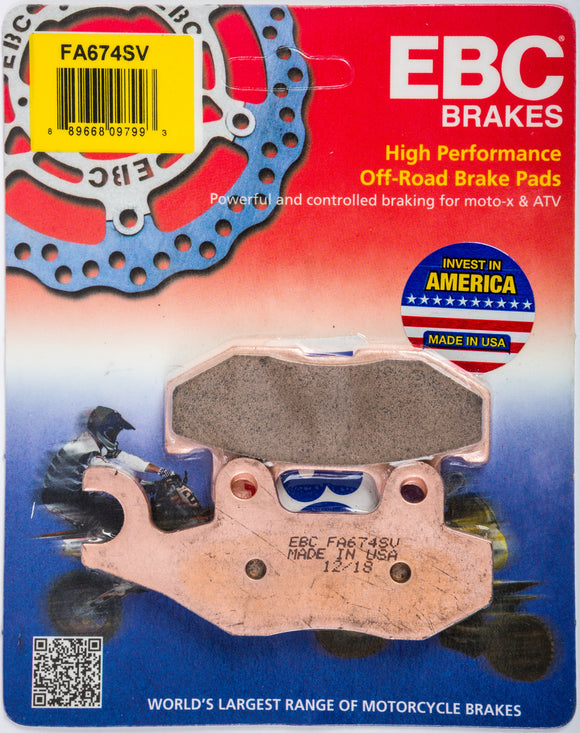 EBC Standard Brake Pads | FA674SV