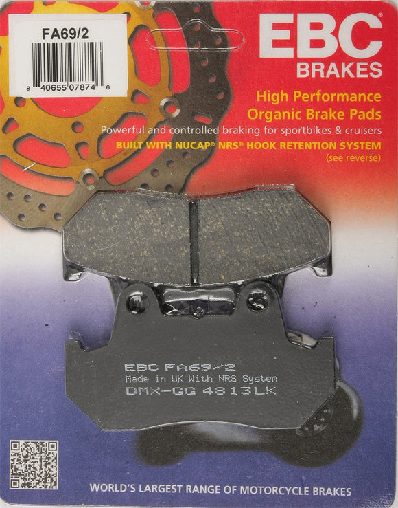 EBC Standard Brake Pads | FA69/2
