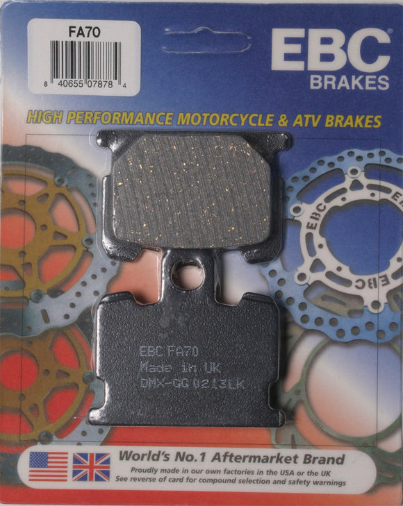 EBC Standard Brake Pads | FA70