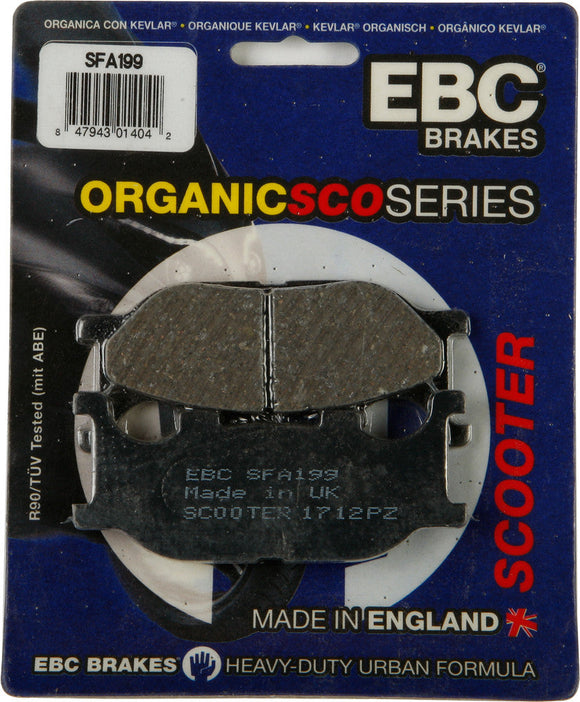 EBC Organic Brake Pads | SFA199