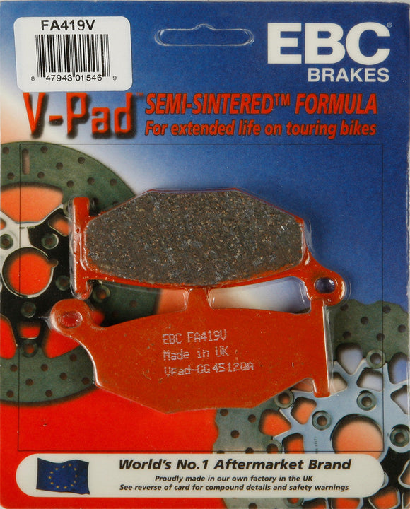 EBC Semi-Sintered Brake Pads | FA419V