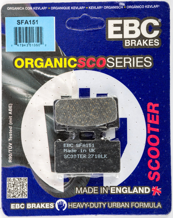 EBC Organic Brake Pads | SFA151